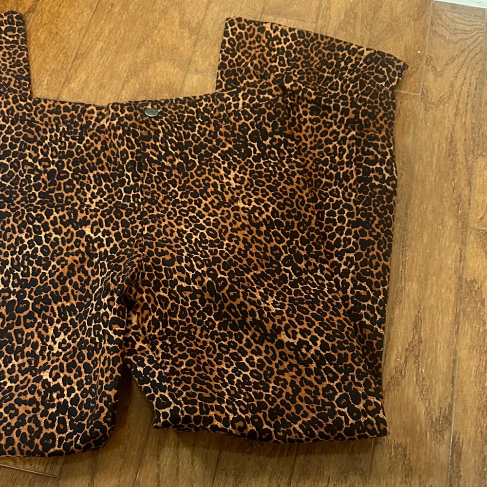 Motel Rocks Leopard Print Pants - Picture 3 of 5